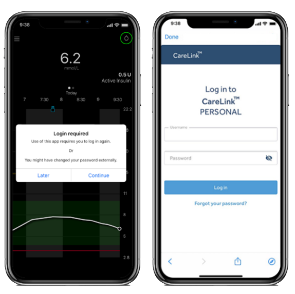 CARELINK SOFTWARE & CARELINK CONNECT APP