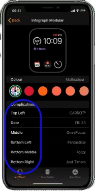 Apple watch accessibility options